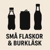Små flaskor & Burkläsk