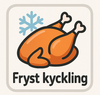 Fryst Kyckling