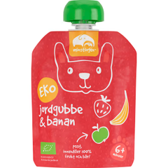 JORDGUBBE BANAN EKO 6M