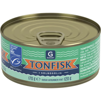 TONFISK I OLJA MSC