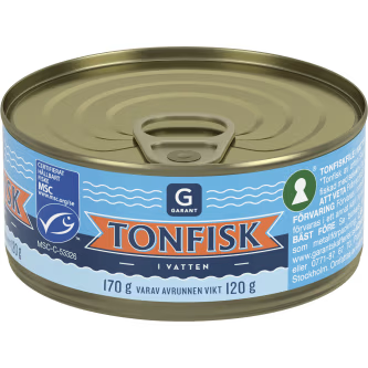 TONFISK VATTEN