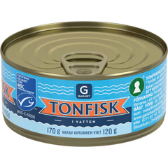 TONFISK VATTEN