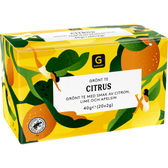GRÖNT TE CITRUS